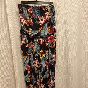 Heart Hips Vibrant Floral Jumpsuit